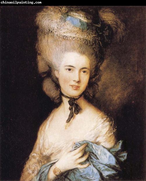 Thomas Gainsborough Woman in Blue