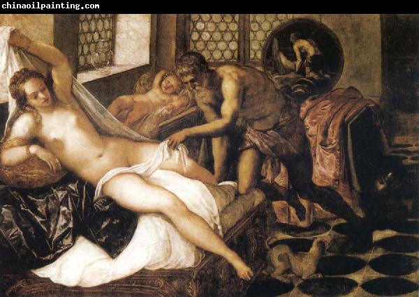 Tintoretto Vulcan Suuprises Venus and Mars