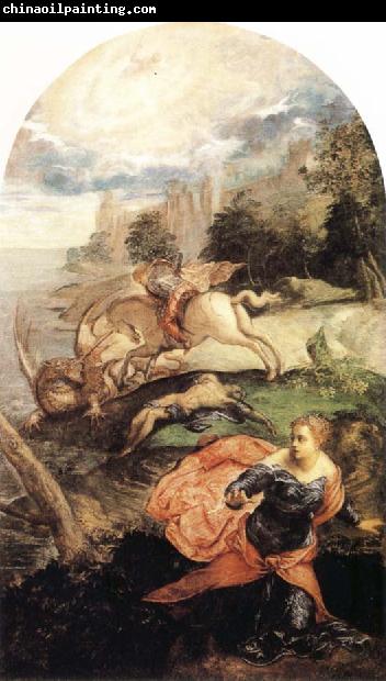 Tintoretto St George and the Dragon