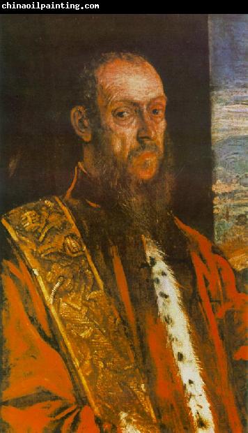 Tintoretto Portrait of Vincenzo Morosini