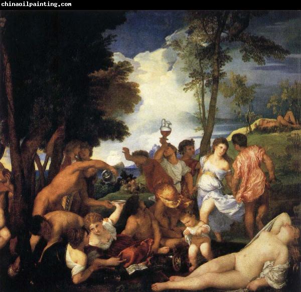 Titian Bacchanal of the Andrians