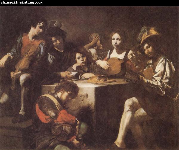 VALENTIN DE BOULOGNE The Concert