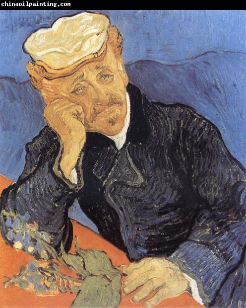 Vincent Van Gogh Portrait of Dector Gacher