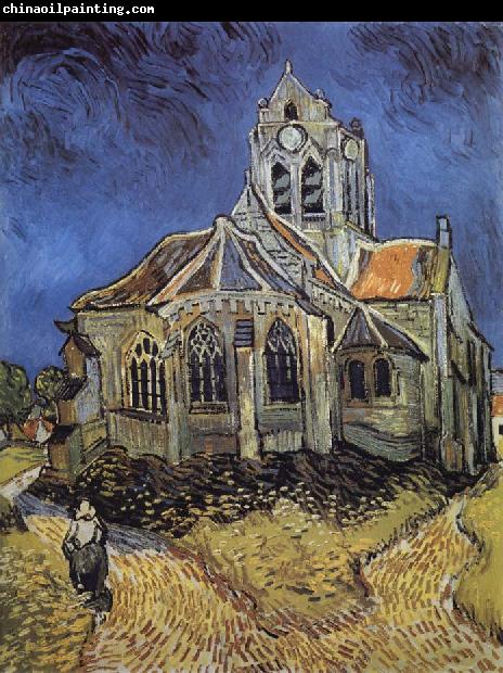 Vincent Van Gogh The Church at Auvers sur Oise