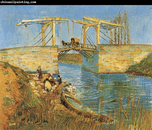 Vincent Van Gogh The Langlois Bridge at Arles