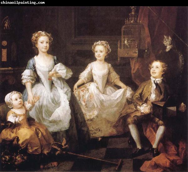 William Hogarth The Graham Children